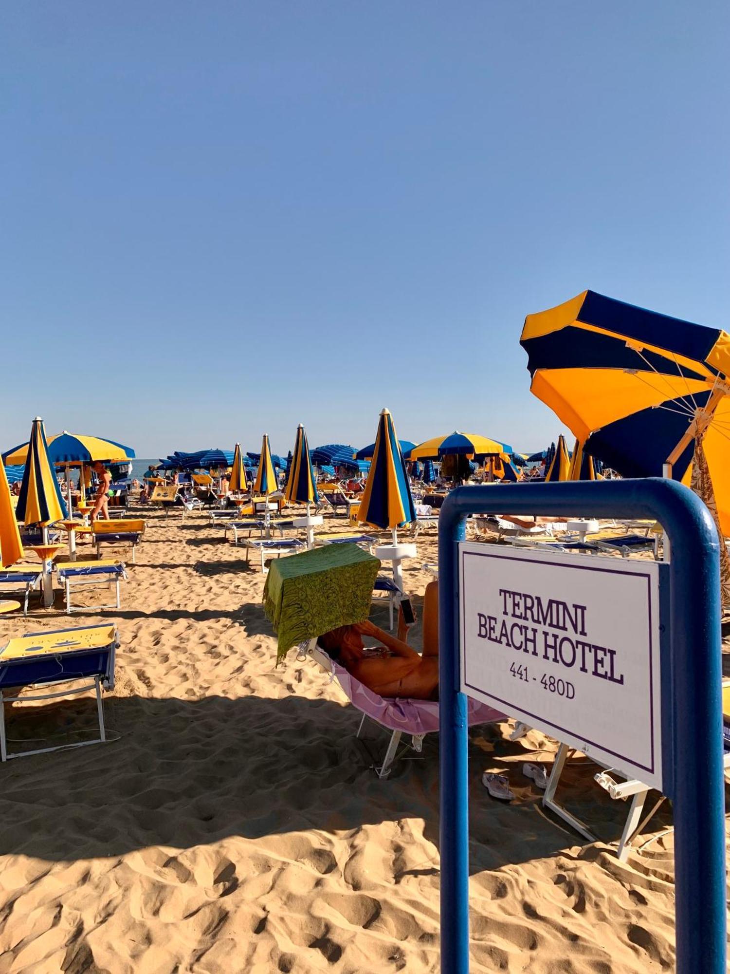 Termini Beach Hotel & Suites Lido di Jesolo Exteriör bild